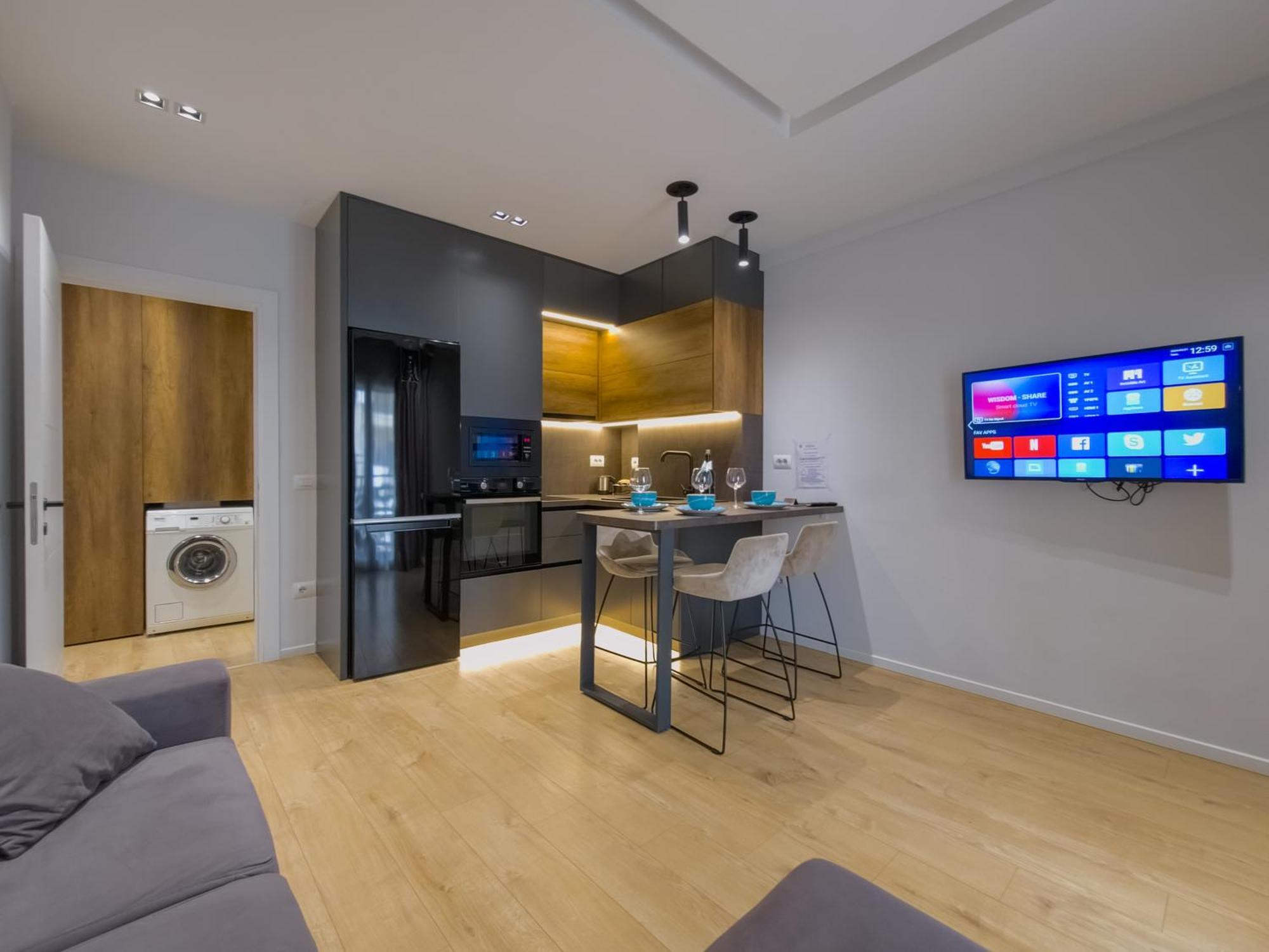 Pin Apartments Тирана Екстериор снимка